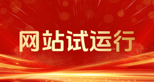 网站试运行